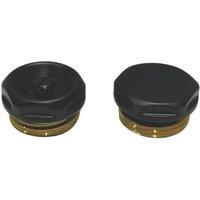 ETAL Vent & Blanking Plug Kit (24mm) Matt Black 2 Pieces (726YU)