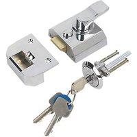 Smith & Locke Traditional Night Latch Polished Chrome 40mm Backset (7271T)