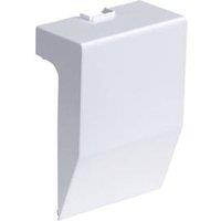 Tower Mini Skirting Trunking Adaptors 34mm x 45mm 2 Pack (72856)