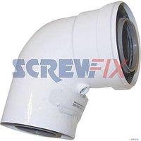 Baxi 5112406 93 DEGREE BEND CONCENTRIC (728JC)