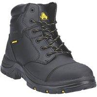 Amblers AS305C Size 4 Black Waterproof Safety Boots (728JV)