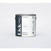 LickPro Max+ 2.5Ltr White 09 Eggshell Emulsion Paint (728JY)
