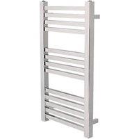 Towelrads 800mm x 450mm 723BTU Chrome Flat Designer Towel Radiator (728RY)