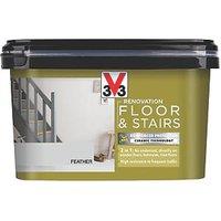V33 2Ltr Feather Satin Acrylic Floor Paint (729FW)