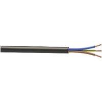 Time 3183P Black 3-Core 1.5mm Flexible Cable 25m Drum (729JY)