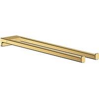 Hansgrohe AddStoris Twin-Handle Towel Holder Polished Gold Optic 80mm x 445mm x 32mm (729VG)