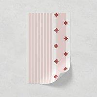 LickPro Pink Diamond 01 Wallpaper Sample 0.18m x 0.29m (729VX)