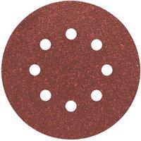 Bosch C430 60 Grit 8-Hole Punched Multi-Material Sanding Discs 125mm 5 Pack (73079)