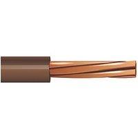 Time 6491B Brown 4mm LSZH Conduit Cable 100m Drum (730PY)