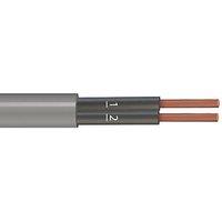 Time 2-Core YY Grey 1.5mm Unscreened Control Cable 1m Coil (730RF)