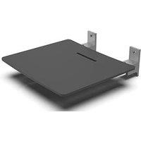 Nymas Wall Mounted Shower Seat Black (731JM)