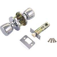 ERA 170-61 Ball Mortice Knob Set Polished Chrome 67mm (731KR)