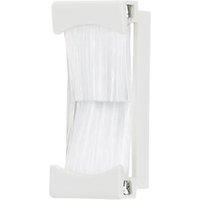 Contactum Modular Brush Flex Outlet White (731RP)
