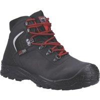 Cofra Summit Size 10 Black Water-Resistant Steel Toe Cap Safety Boots (731XK)
