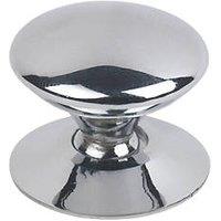 Essentials Traditional Victorian Cabinet Door Knobs Polished Chrome 25mm 5 Pack (73352)
