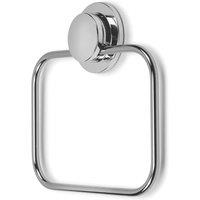 Croydex Stick 'N' Lock Towel Ring Chrome (733JJ)