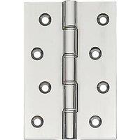 Polished Chrome Double Phosphor Bronze Washered Butt Hinges 101mm x 67mm 2 Pack (733PR)
