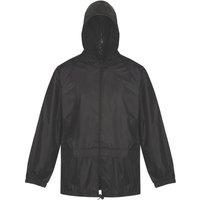 Regatta Stormbreak Waterproof Shell Jacket Black Small Size 37.5" Chest (733XH)