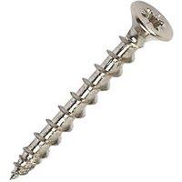 Hinge-Tite PZ Double-Countersunk Thread Cutting Hinge Screws 4.5mm x 40mm 50 Pack (73436)