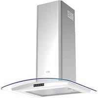 Cooke & Lewis Canopy Hood Silver 598mm (734FK)