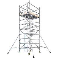 Boss Ladderspan 3T Double Depth Aluminium Tower 1.2m x 1.8m x 4.2m (734HA)