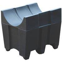 Essentials Black Single Dispensing Barrel Stacker 25 / 50 / 205Ltr Drums (734HJ)