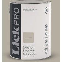 LickPro 5Ltr Smooth Beige 05 Masonry Paint (734TM)