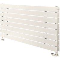 Ximax Oceanus Duplex Deluxe 595mm x 1800mm 5635BTU White Horizontal Designer Radiator (7350H)