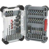 Bosch PRO Metal Drill Bit & Impact Screwdriver Bit Set 35 Pieces (736CR)