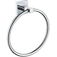 Bristan Square Towel Ring Chrome (736JE)