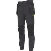 DeWalt Jefferson Work Trousers Grey/Black 40" W 31" L (736RL)