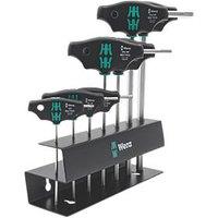 Wera 454/7 HF Set 2 Metric T-Handle Screwdriver Set 7 Pieces (737TX)