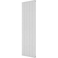 Ximax Harold 1800mm x 500mm 4208BTU White Vertical Designer Radiator (738GL)