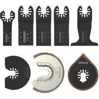 Erbauer Multi-Material Cutting Blade Set 8 Pcs (7390P)