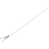 Time 2192Y White 2-Core 0.5mm Flexible Cable 50m Drum (73958)