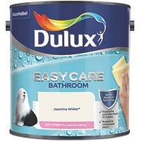 Dulux Easycare 2.5Ltr Jasmine White Soft Sheen Emulsion Bathroom Paint (73981)