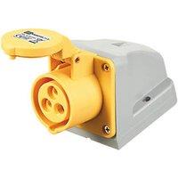 MK 16A 2P+E Surface Outlet 100-130V (739JR)