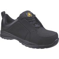 Amblers 59C Size 4 Womens Black Safety Trainers (740TT)