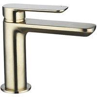 Highlife Bathrooms Rona Basin Mono Mixer Brushed Brass (742HL)