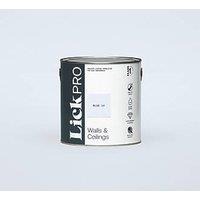 LickPro Max+ 2.5Ltr Blue 14 Eggshell Emulsion Paint (742JY)