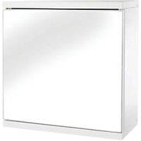 Croydex Single-Door Bathroom Cabinet White 300mm x 140mm x 300mm (74315)