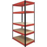 RB Boss 5-Tier Metal Garage Shelving Unit 900mm x 400mm x 1800mm (7435H)