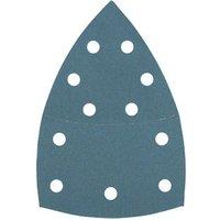 Norton A203F 180 Grit 11-Hole Punched Multi-Material Sanding Sheets 100mm x 150mm 5 Pack (743JG)