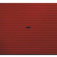 Gliderol 7' 10 x 7' Non-Insulated Steel Roller Garage Door Burgundy (743VR)