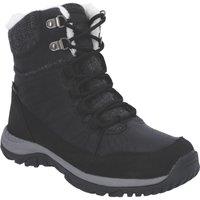 Hi-Tec Riva Mid Size 4 Womens Black Waterproof Non Safety Work Boots (743XE)