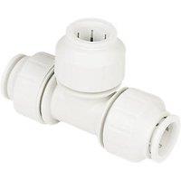 JG Speedfit Plastic Push-Fit Equal Tees 15mm 5 Pack (74470)