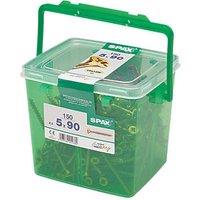 Spax PZ Countersunk Self Drilling Woodscrews 5mm x 90mm 150 Pack (744HT)