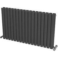 Ximax Fortuna 600mm x 990mm 3887BTU Anthracite Horizontal Designer Radiator (744TP)
