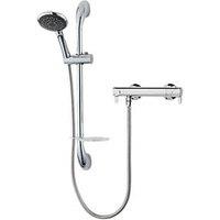 Triton Leona Rear-Fed Exposed Chrome Thermostatic Mixer Shower (745FJ)