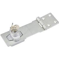 Smith & Locke Hasp & Staple with Lock Galvanised 115mm (745VE)